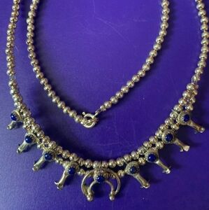 Native American Lapis Baby Squash